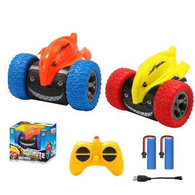 China Wholesale 2.4G RC Model Double Side Stunt Drift Car Drift Twisting Rc Stunt Car 4WD Roll Remote Control Car for sale