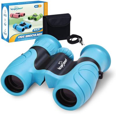 China High-Resolution Optics Mini Binocular Toys Outdoor Small Children Shockproof Folding Telescope Toy 11.5*11.5*5.5cm for sale