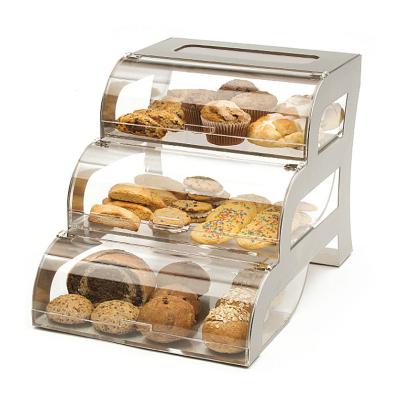 China Eco - Friendly Clear Acrylic Food Display Case Pizza Display Case for sale