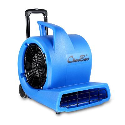 China Blowing Industrial Carpet Dryer Household Blue Blow Dryer Mall Fan Industrial Floor Blower Industrial High Power Commercial Hotel for sale