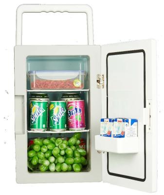 China 16L AC 110V 220V Hot Mini Fridge Cosmetic Fridge Custom Home Cold Amazon Drinks Car Fridge for sale