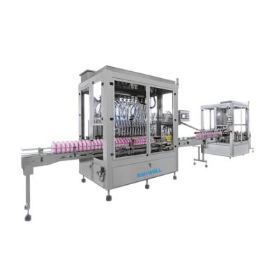 China MAKWELL food filling machine liquid shampoo, shampoo filler, small shampoo bottle packaging and filling machine for sale