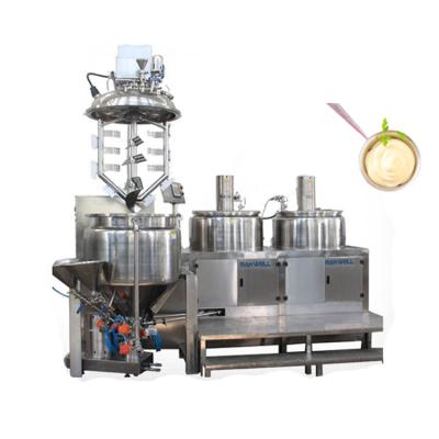 China Sauce Emulsifier Ketchup Filler Food Emulsifying Vacuum Making Mayonnaise Mixer Machine for sale