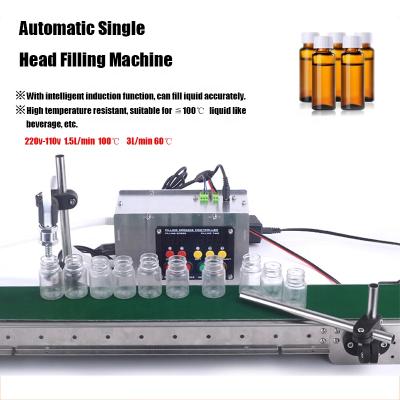 China MAKWELL Food CNC Intelligent Automatic Desktop Peristaltic Pump Liquid Bottle Filling Machine for sale