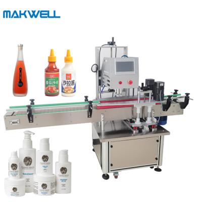 China Jam Chemical Professional Electric Magnetic Bottle Capping Machine for sale