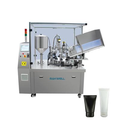 China Automatic Cosmetics Food Pharmaceutical Plastic Food Tube Filling Sealing Machine for sale