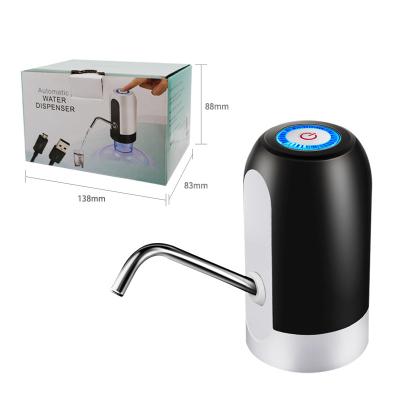 China One-button Operation Automatic Bottle Drinking Mini Portable USB Electric Rechargeable Water Pump Dispenser for sale