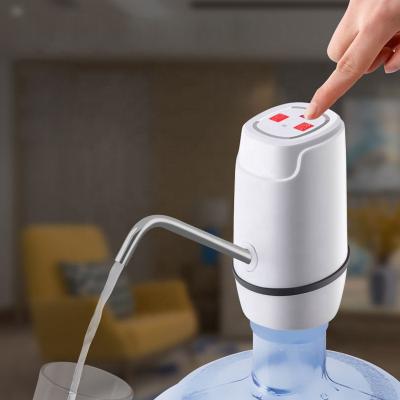 China Hotel Quantitative Dual Effluent Portable Drinking Home Bottled Electric Pump Water Dispenser for sale