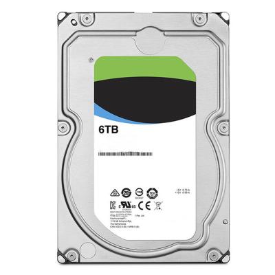 China Hdd speed hdd disk 3.5inch 6000gb sata3.0 256m 5400rpm large capacity and large memory space 6TB HDD hard disk for sale