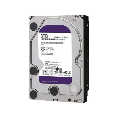 China Hdd Used Hard Disk Drive Wholesale - 5400 RPM Class SATA 6 Gb/s 64MB Cache 3.5 Inch Purple Surveillance Hard Drive for sale