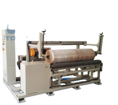 China Multifunctional Suitable High Quality Food Stretch Radial Wrapping Machine For Long Cylindrical Products Nonwoven Paper for sale