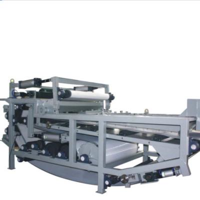 China Solid Liquid Separation Tailings Concentrate Processing Rubber Belt Dewatering Filter Press For Sale for sale