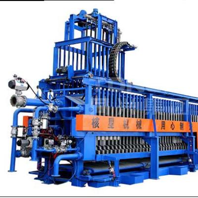 China Solid Liquid Separation Gold Ore Dewatering SSPF Smart Horizontal Automatic Filter Press Customized Overseas Service for sale