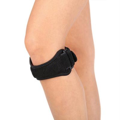 China Unique Silicon insert Shock Absorbing Knee Patella Brace Tendon Support Strap Band Sports Patella Band for sale