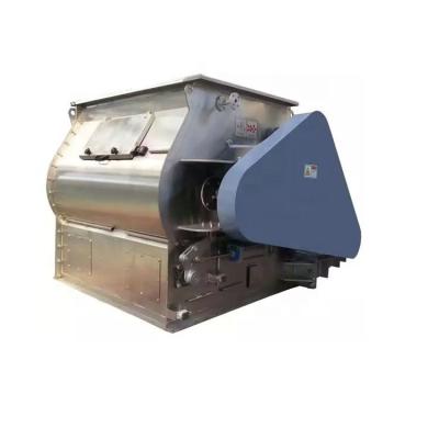 China Building Material Stores High Efficient Stainless Steel Twin Shaft Paddle Mixer for sale