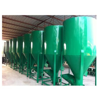 China Vertical Plant Cow Sheep Feed Breaking and Mixing Unit for sale