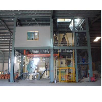 China Plant10 Plant 9KLH420 T/H Poultry Feeder Production Line for sale