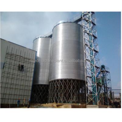 China Steel Hopper Bottom Galvanized Steel Silo For Storing Wheat, Corn, Sorghum, Soybeans And Various Grain for sale