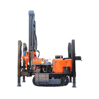 China Water Wells Drill Rig STARS 2022 New Tech 180m Deep Portable With Compressor For Sale Price Equipment Diesel Machine Water Well Drilling for sale