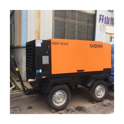 China Kaishan Lubricated KSDY-13/14.5 Dedicated Motor Power 15 Bar 400 Cfm Strong High Pressure Electric Air Compressor for sale