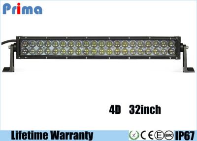 China 32 la barra ligera de la pulgada 180W 4D Off Road LED para los camiones 6000K refresca blanco  en venta