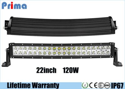 China Waterproof 120W Double Row Led Light Bar ,  Spot / Flood / Combo Beam Light Bar for sale