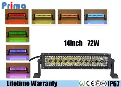 China Fernsteuerungs-LED Lichtstrahl 72 Watt-mit RGB-Halo-Ring-Stelle/Flut-Strahl zu verkaufen