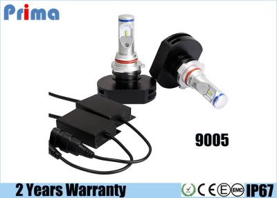 China 3000LM 9005 LED Headlight Bulb Dust Proof Weatherproof IP67 6000K - 6500K for sale