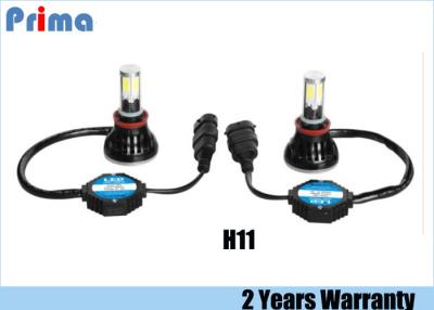 China 4000LM H11 LED Headlight Bulb 6000K Cold White 40W Power Aluminium Alloy for sale