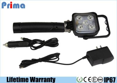 China 15W Rechargeable Led Spotlight With Switch 1200 Lumen DC 9V - 32V for sale