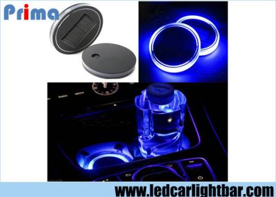 China Solar Energy Car Truck Cup Holder Bottom Pad LED Light Cover Mouldings Trim for sale