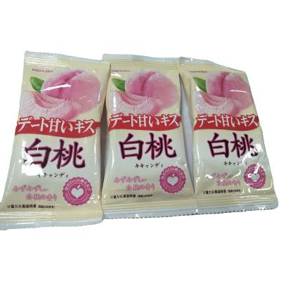 China Home Office Normal Hot Sale Healthy Delicious Casual Bulk Weighing Snacks Japanese White Peach Gummy Soft Candy for sale