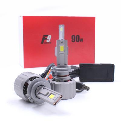 China F9 H11 LED Headlight/Fog Light 180W 16000LM F9 Led Headlights H4 H7 H11 9005 Lamp HB3 9006 HB4 9012 Auto Lights Car Led H1 H4 H7 H11 12V Bulb Car Led Headlight for sale