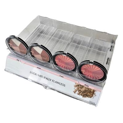 China High Quality Steel And Plastic Retail Cardboard Counter Displays Lipsticks Promotion Cosmetics Cardboard Display Rack for sale