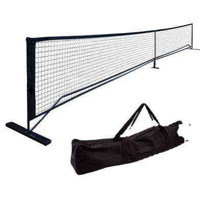 China Outdoor Pickleball Playing Easy Setup And Take Down Increased Strength Steel Tube Sight Rack Portable Pickleball Net for sale