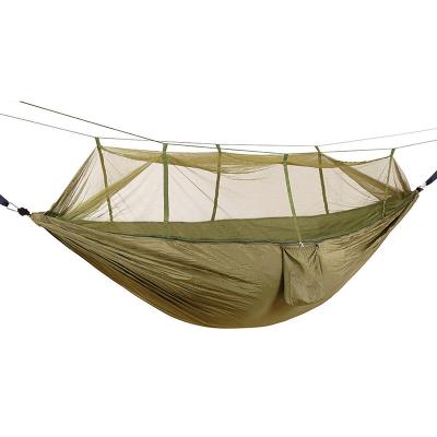 China Adult Portable Camping Hammock With Double Net Lightweight Hammock For Outdoor Camping for sale