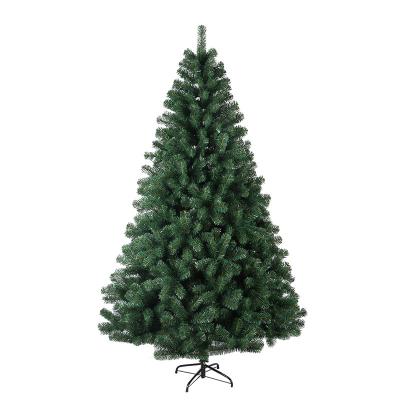 China Eco-Friendly KERVINO Various outdoor decoration simulation Christmas tree  PVC green encryption ordinary Christmas tree for sale