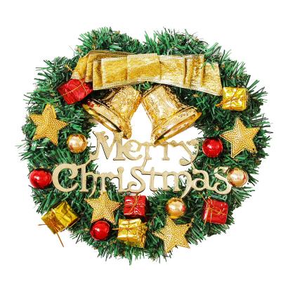 China Eco-Friendly KERVINO Christmas Wall Door  Decoration Bell Merry Christmas Wreath Garland for sale