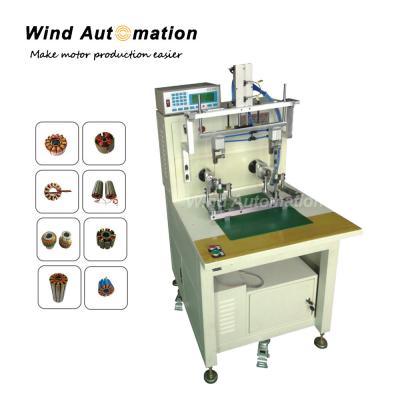 China 220V Power Supply Double Station Drone Flyer Motor External Armature Winding Machine for sale