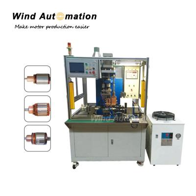 China Middle Size Spot Welder for Both Hook and Raiser Type Commutator Starter Armature for sale