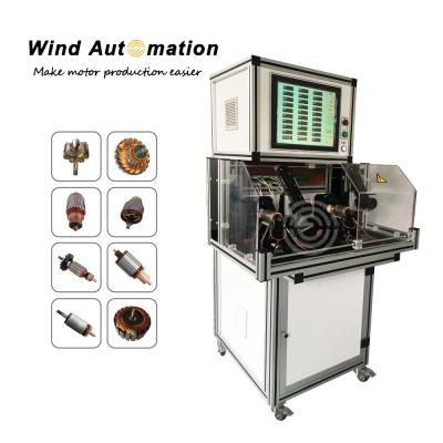 China Middle Size WIND-ST-1 AC Motor Starter Motor Armature Testing Machine Bar to Bar Resistance for sale