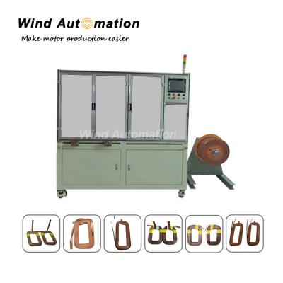 China Starter Pole Coil Winding Copper Strip Winding Machine for sale