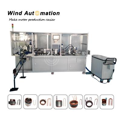 China 100 Sets/Year Flat Wire Hair Pin Forming Machine for Hybrid Vehicle Motor Stators for sale