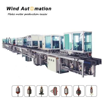 China High Automation Armature Porduction Machine Mass Production Assembly Line for sale