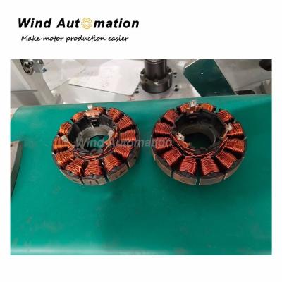 China 12 Pole Outrunner Stator Coil Winding Shaping Machine for sale