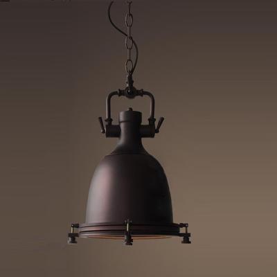 China Large 39*39cm Vintage Metal Chandeliers 100-240v Metal Lamp Modern Heavy Home Industrial Attic Iron Pendant Light for sale