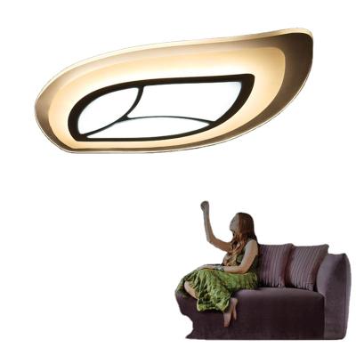 China Modern Slim Ceiling Lamp Leaves Ceiling Lamp Bedroom Study Room Ceiling Light 55*35cm AC90-265V Sales for sale