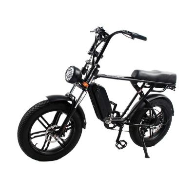 China 35kg Aluminum Alloy Frame Electric Fat Tire E Bike with Long Range 48v 750W/1000W Motor for sale