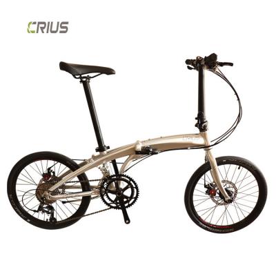 Cina Ruota anteriore e posteriore V freno 20 pollici Mini bicicletta pieghevole con SMN 3500 retro derailleur in vendita