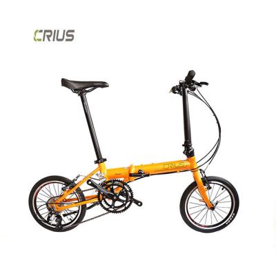 Cina 16 pollici Folding Bike con Microshift R9 Rear Derailleur e Xunjie 9s 11-28T Cassetta in vendita